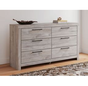 Ryderton Light Gray 6 Drawer Dresser