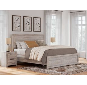 Ryderton Gray King Panel Bed