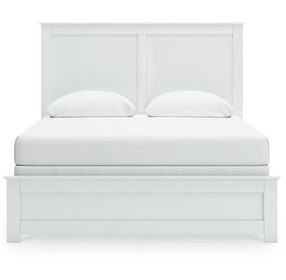 Bostwick Shoals White Panel Bedroom Set