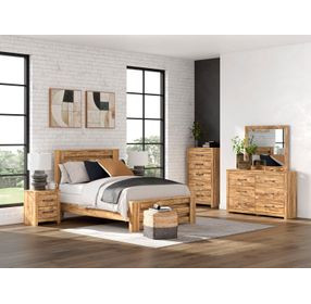 Hastiport Brown Panel Bedroom Set