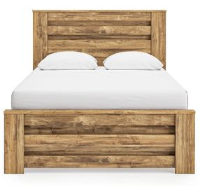 Hastiport Brown Panel Bedroom Set