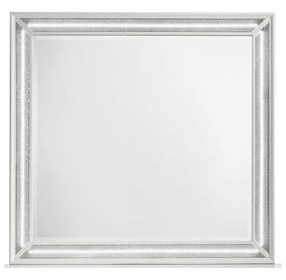 Stardust White Rectangular Dresser Mirror