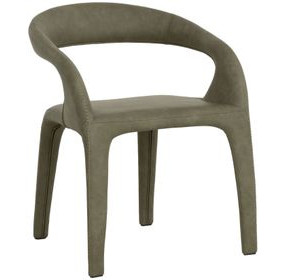Avenlee Ivanhoe Pine Upholstered Dining Arm Chair