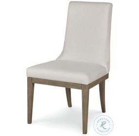 Marten Greige And Off White Dining Side Chair