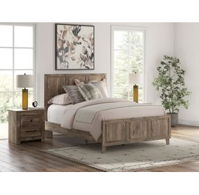 Stanziford Brown Queen Panel Bed