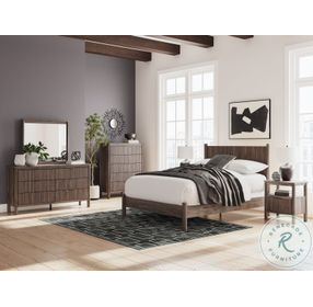 Cadmori Brown Queen Panel Bed