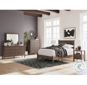 Cadmori Brown Full Panel Bed