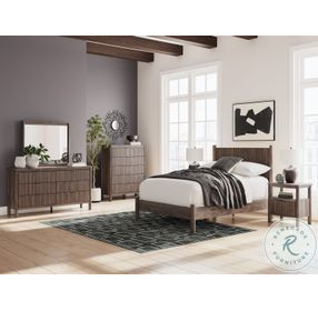 Cadmori Brown Full Panel Platform Bed