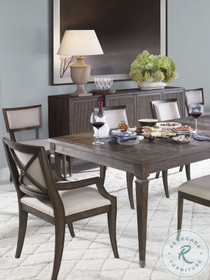 Daniel Brown Rustic 84" Extendable Dining Room Set