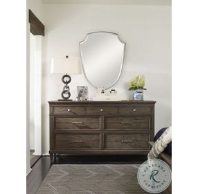 Montgomery Brown Rustic 7 Drawer Dresser