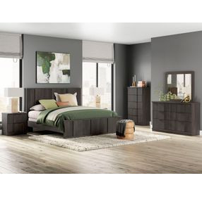 Avernhall Dark Brown 6 Drawer Dresser