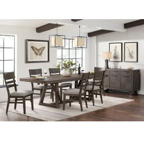 Hearst Gray Upholstered Side Chair