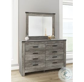 Frandern Gray Bedroom Mirror