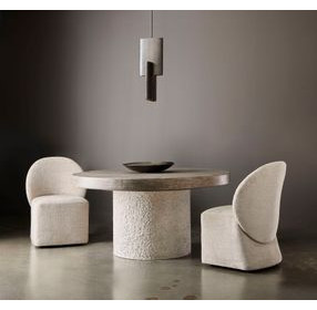 Monolith Beige Performance Fabric Side Chair