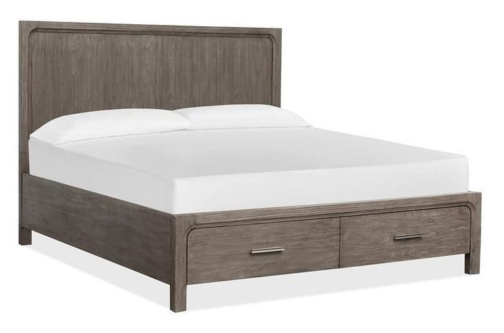 Westbourne Dark Umber California King Storage Panel Bed