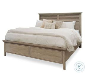 Harborview Glazed Driftwood Bedroom Set