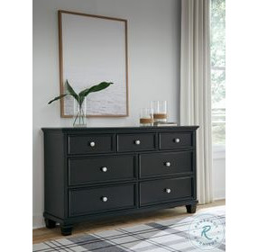 Lanolee Black Dresser