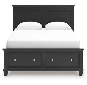 Lanolee Black Storage Panel Bedroom Set