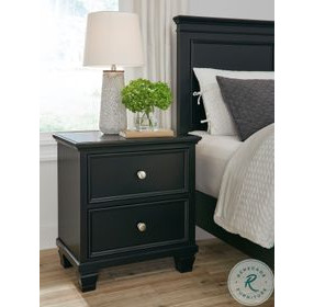 Lanolee Black Nightstand