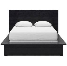 Londer Black Panel Bedroom Set