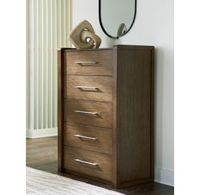 Marxmore Brown 5 Drawer Chest