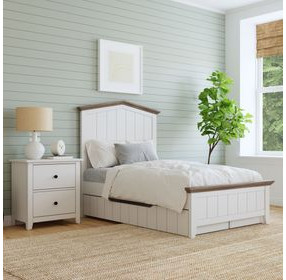 Lodge Cookies and Cream Twin Panel Bed