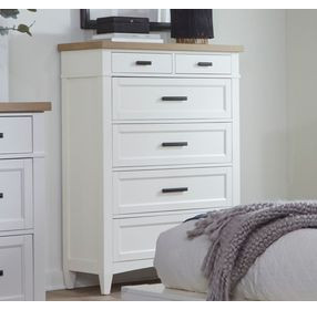 Americana Modern Cotton 6 Drawer Chest