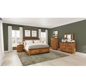 Bandalier Russet Rectangular Dresser Mirror