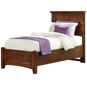 Bonanza Cherry Kids Mansion Storage Panel Bedroom Set