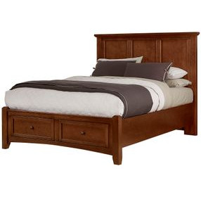 Bonanza Cherry Mansion Storage Panel Bedroom Set