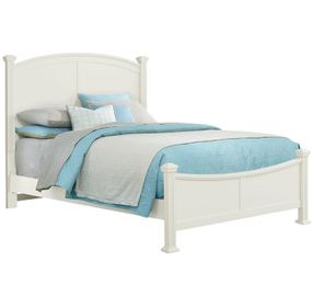 Bonanza White Poster Bedroom Set