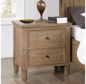 Riverdale Brown 2 Drawers Nightstand