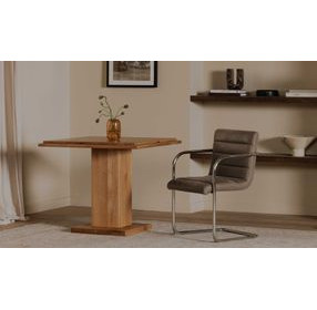 May Natural Square Cafe Table Set