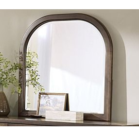 Pure Maple Syrup Arched Dresser Mirror