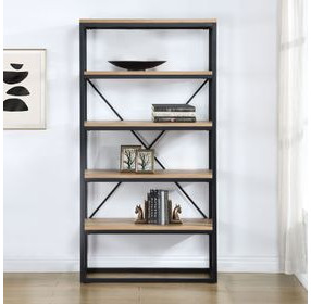 Magnolia Black Bookcase