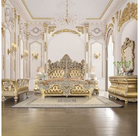 Seville Gold Rectangular Wall Mirror