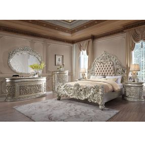 Sorina Antique Gold 5 Drawer Dresser