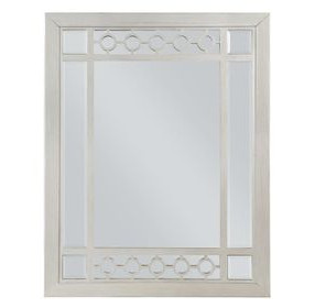 Varian Silver Rectangular Dresser Mirror
