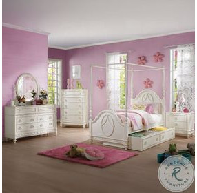 Dorothy Ivory Youth Poster Bedroom Set