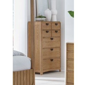 Escape Glazed Natural Oak Chest