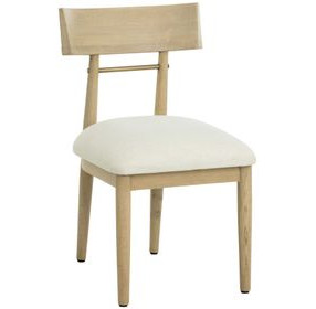 Sylvan Geralt Linen Performance Fabric Dining Chair Set of 2