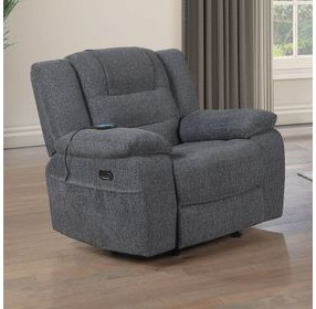 Redondo Dark Gray Power Glider Recliner