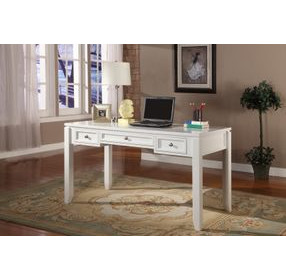 Boca Cottage White 57" Writing Desk