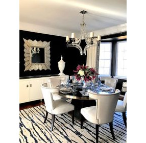 Raymond Silver Leaf Sunburst Rectangular Wall Mirror