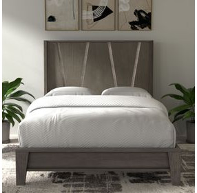 Pure Modern Moonstone Queen Panel Bed