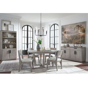 Braelyn Dorian Gray 4 Door Server