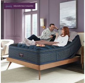 Beautyrest World Class Level Four Plush Pillow Top Queen Size Mattress
