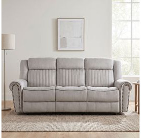 Brennen Mist Double Reclining Sofa