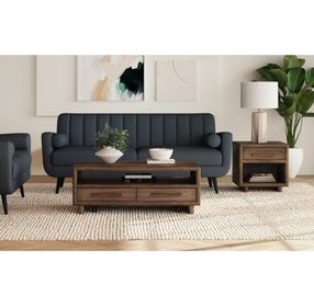 Perth Brown Square End Table