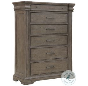 Madison Ridge Natural Bark 6 Drawer Chest